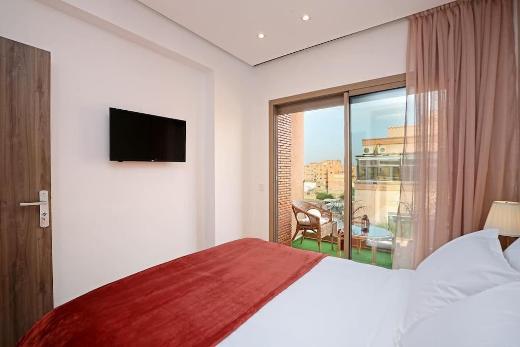 Elegant And Brand New Appart In Hypercenter Of Marrakech มาร์ราเกช ภายนอก รูปภาพ