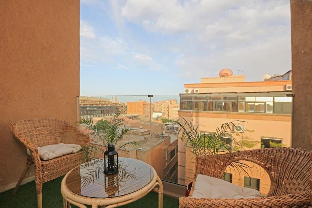 Elegant And Brand New Appart In Hypercenter Of Marrakech มาร์ราเกช ภายนอก รูปภาพ